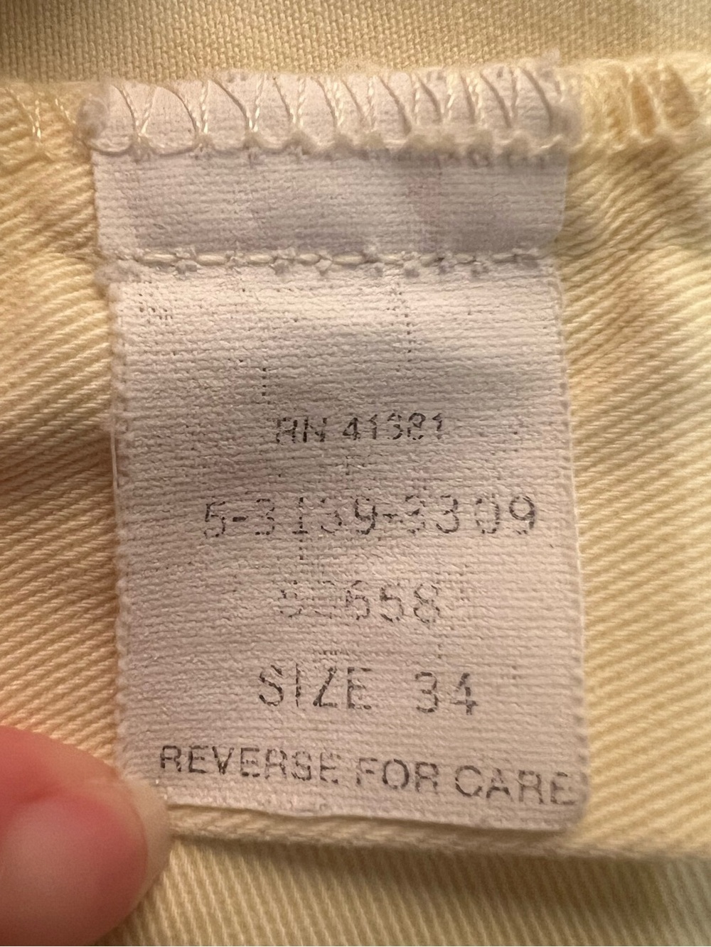 Vintage Polo by Ralph Lauren Yellow pleat “Tyler” Men’s Shorts Sz 34 made in US - Picture 6 of 9